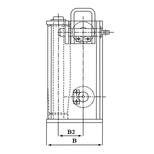 CB 3062 four-roller fairlead type BA size chart 2