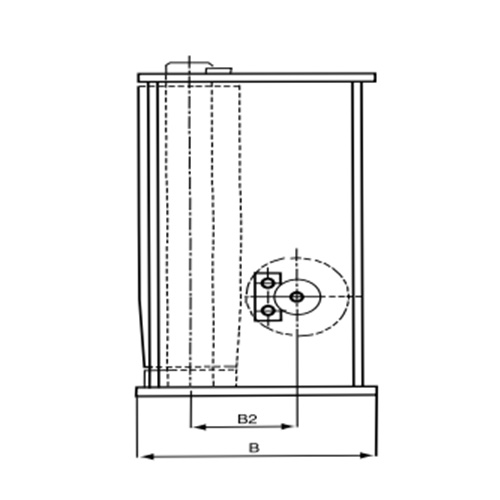 Three roller fairlead Type A size chart 2