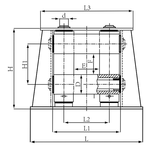 4 rollers fairlead type BB size chart 1