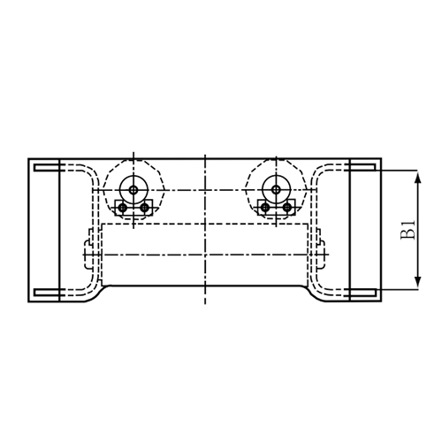 4 rollers fairlead type BB size chart 3