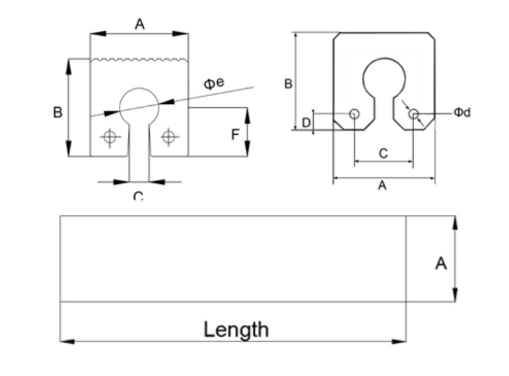 Specifications of Keyhole Fenders