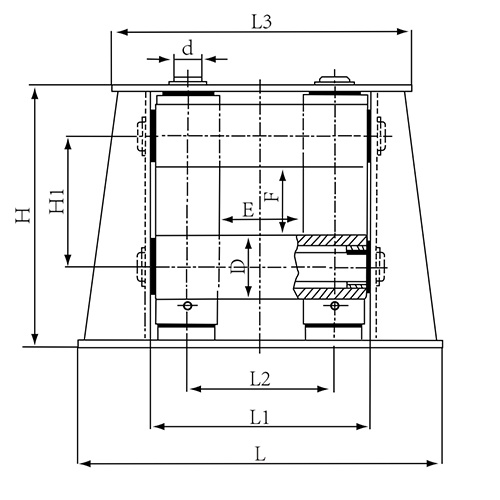 five-roller fairlead Type C size chart 1